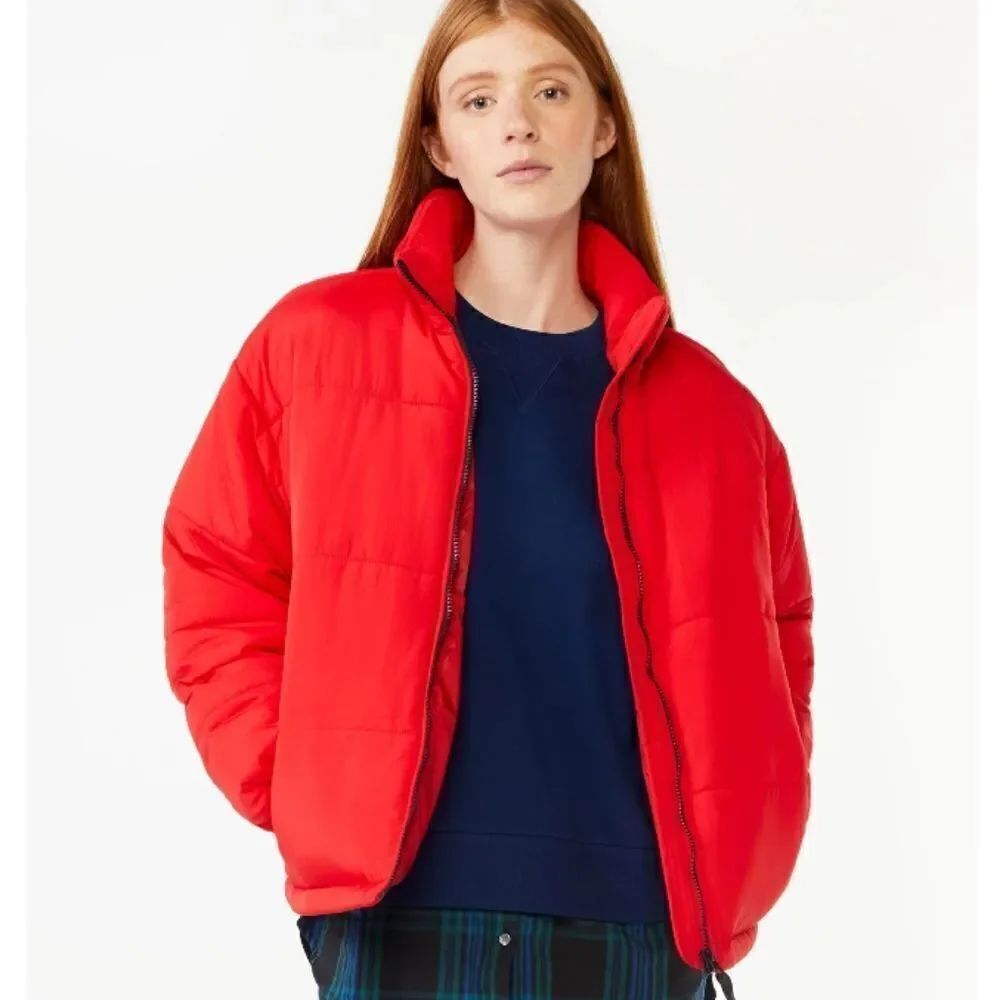 Free Assembly MEDIUM Oversized Puffer Jacket - Picture 2 of 5